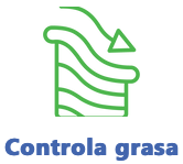 Controla grasa